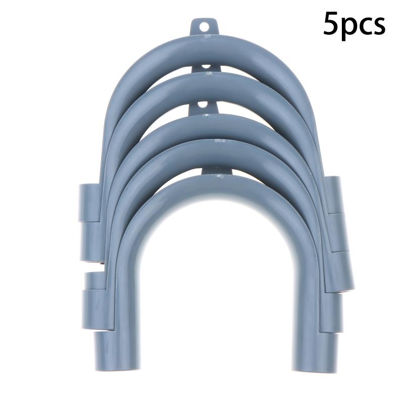 2/3/5Pcs U-Shape Drain Hose Guide Assembly Fits All Drain Hose Washing Machine Discharge Hose Clip Hose Brackets