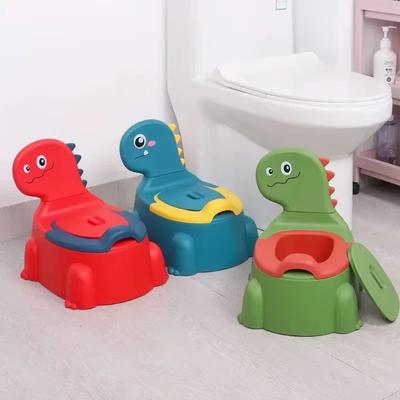 Pot d'apprentissage de la propreté pour bébé dinosaure, pot épais spécial pour enfants, urinoirs pour bébés, fournitures de toilette pour garçons et filles