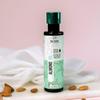 Nat Habit Cold Pressed Sweet Almond Oil Pure Natural Nourishing Face Body Skin Hair Care 100ml Bottle Daily Glow Essential