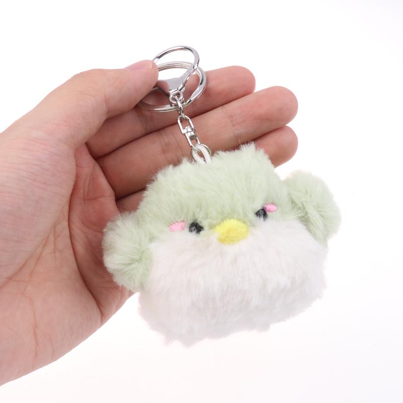 Cartoon Bird Baby Doll Backpack Plush Keychain Pendant High Beauty Bird Baby Doll Cartoon Cute Chicken Pendant