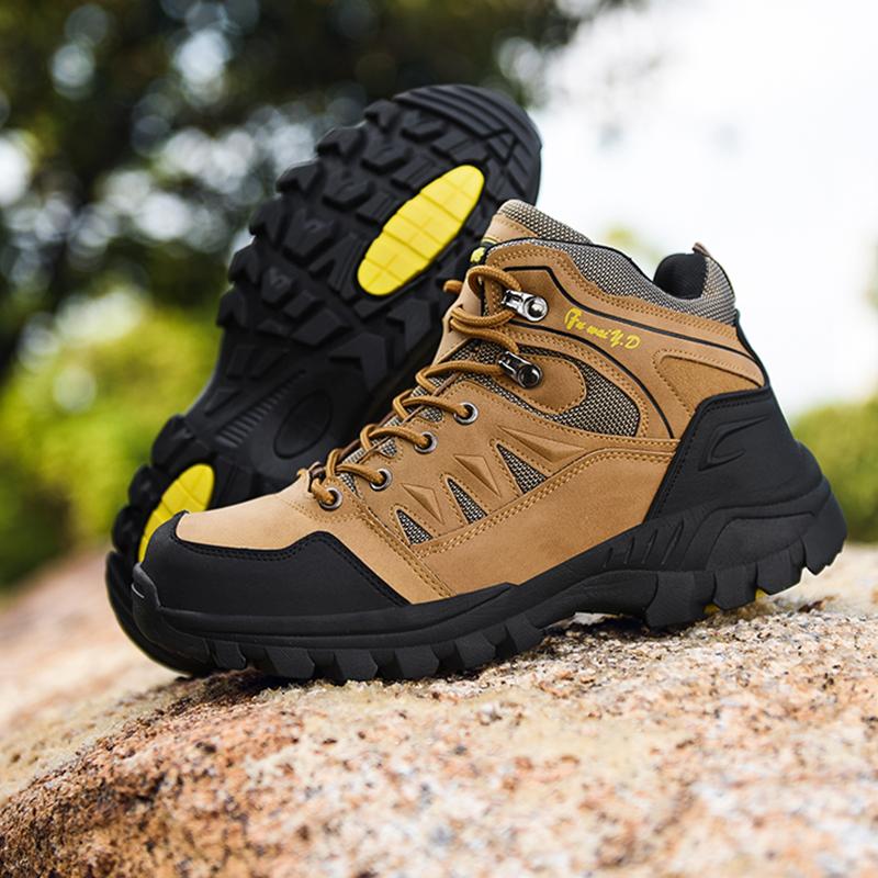 Man Woman Boots Men Hiking Boots Woman Outdoor Work Shoes Military Combat Sneakers