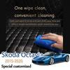 Leather Car Trunk Mat For Skoda Octavia 2015- Cargo Liner Accessories Interior Boot