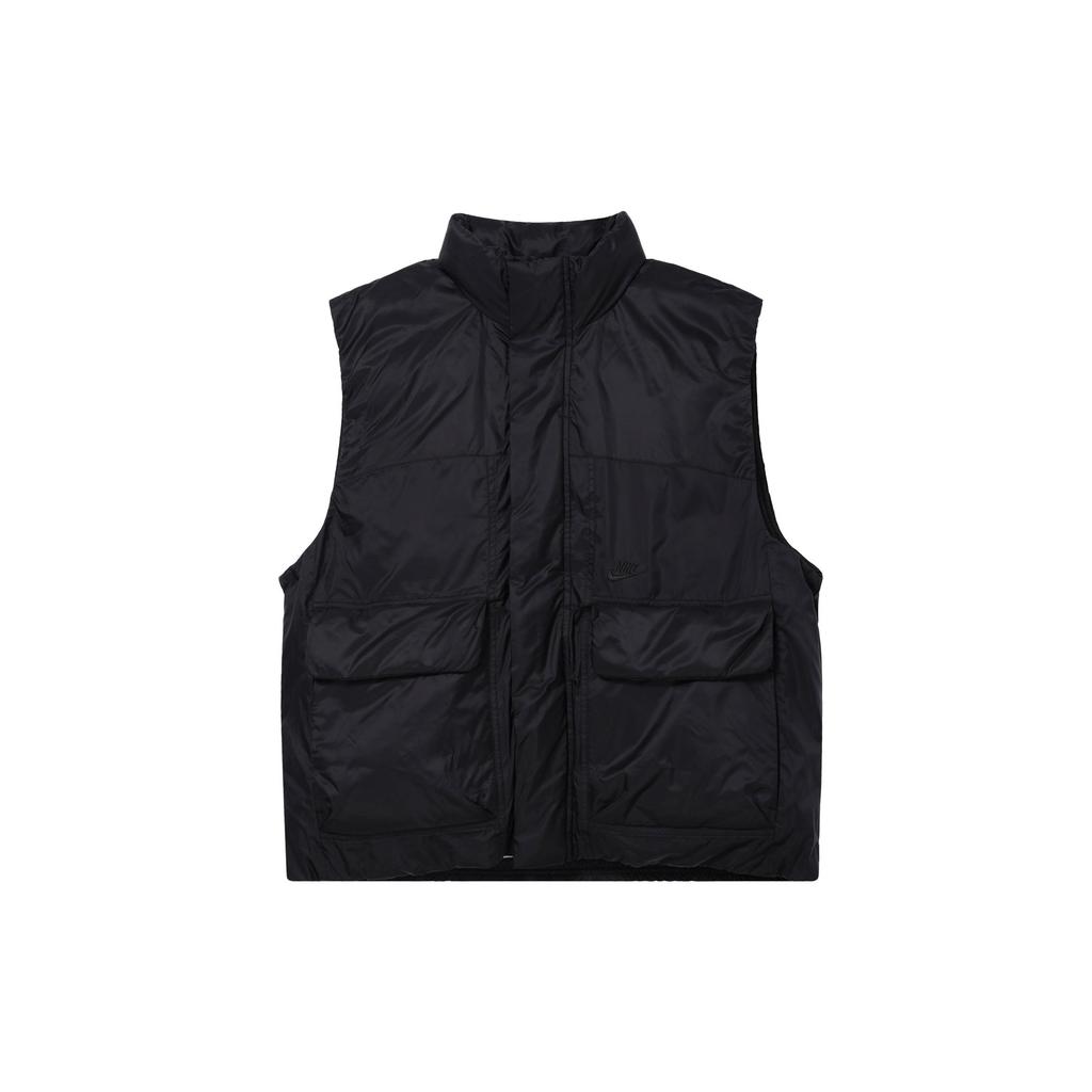 Nike Vests Men's Black Stand Collar Moderate Other DV9972-010