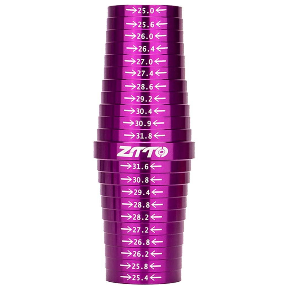 Bike Seat Tube Seatpost Gauge High Accuracy MTB Road Bicycle Seat Pipe Measuring Tool Aluminium Alloy Bicycle Accessories