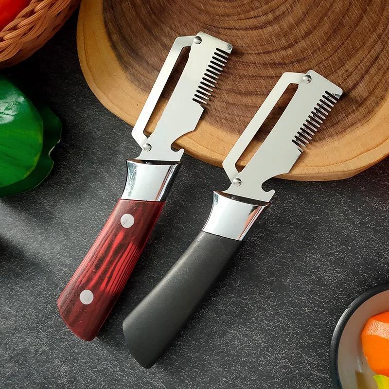 Kitchen Peeler for Household Potato Carrot Scraping Tools Stainless Steel Vegetable Fruit Peeler Multi‑Function Fruit 3