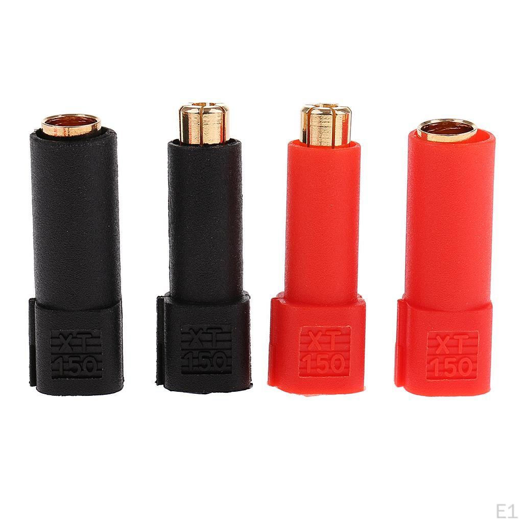RC Car Truck Part Male and Female Plug Banana Connector for Battery Adapter