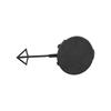 Auto Rear Bumper Towing Tow Hook Eye Cover Cap for Seat Leon 2006 2007 2008 2009 2010 2012 2013 1P0807441C Rear Tow Hook Cap