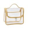 Large Capacity Travel Toiletry Bag Transparent Multi-function Clear Handbag Waterproof PVC Makeup Cosmetics Bag Travel Use