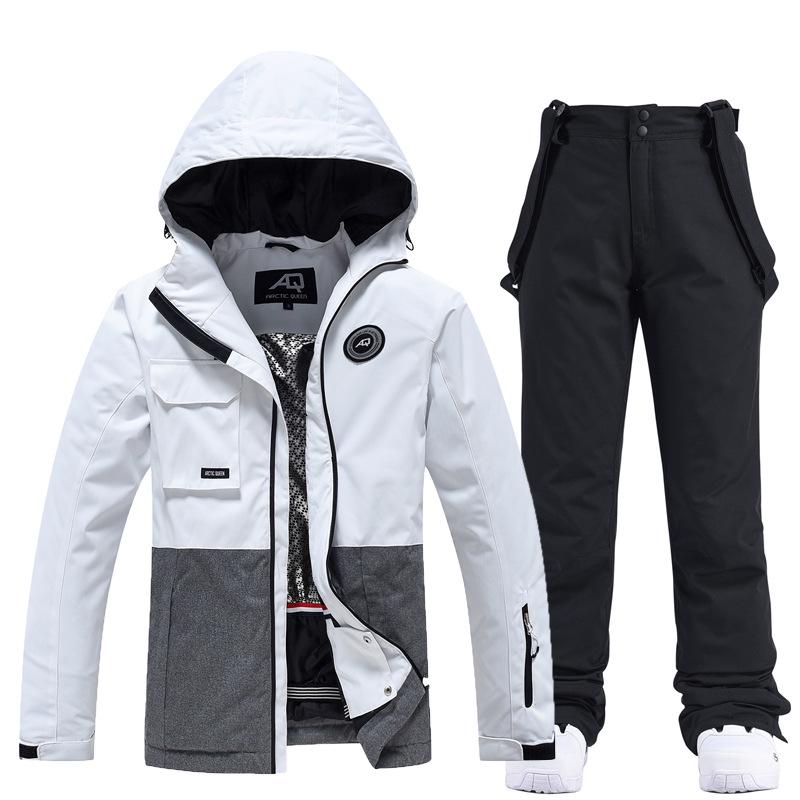 Men's & Women's Winter Ski & Snowboard Suit - Warm, Thickened Jacket and Pants