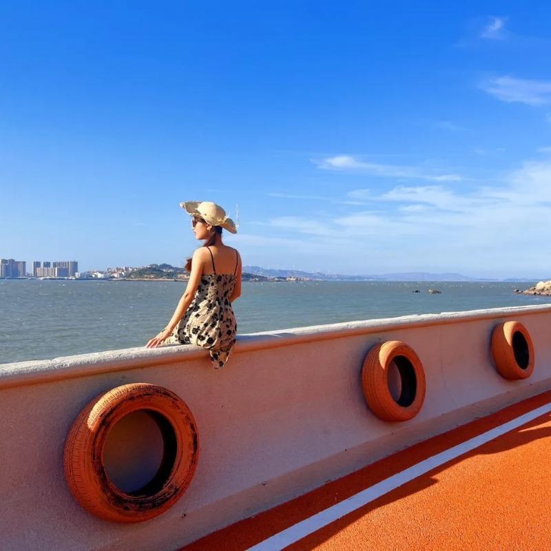 Straw hat women's summer beach big eaves seaside outing sun hat new sun hat sun protection summer hat