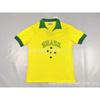 Brazil Retro Football Jerseys Short Sleeve Men Women Sports Training