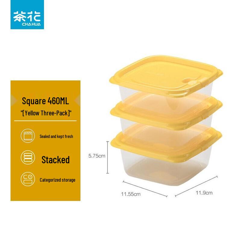 Chahua High-Temperature Resistant Plastic Food Storage Container Set