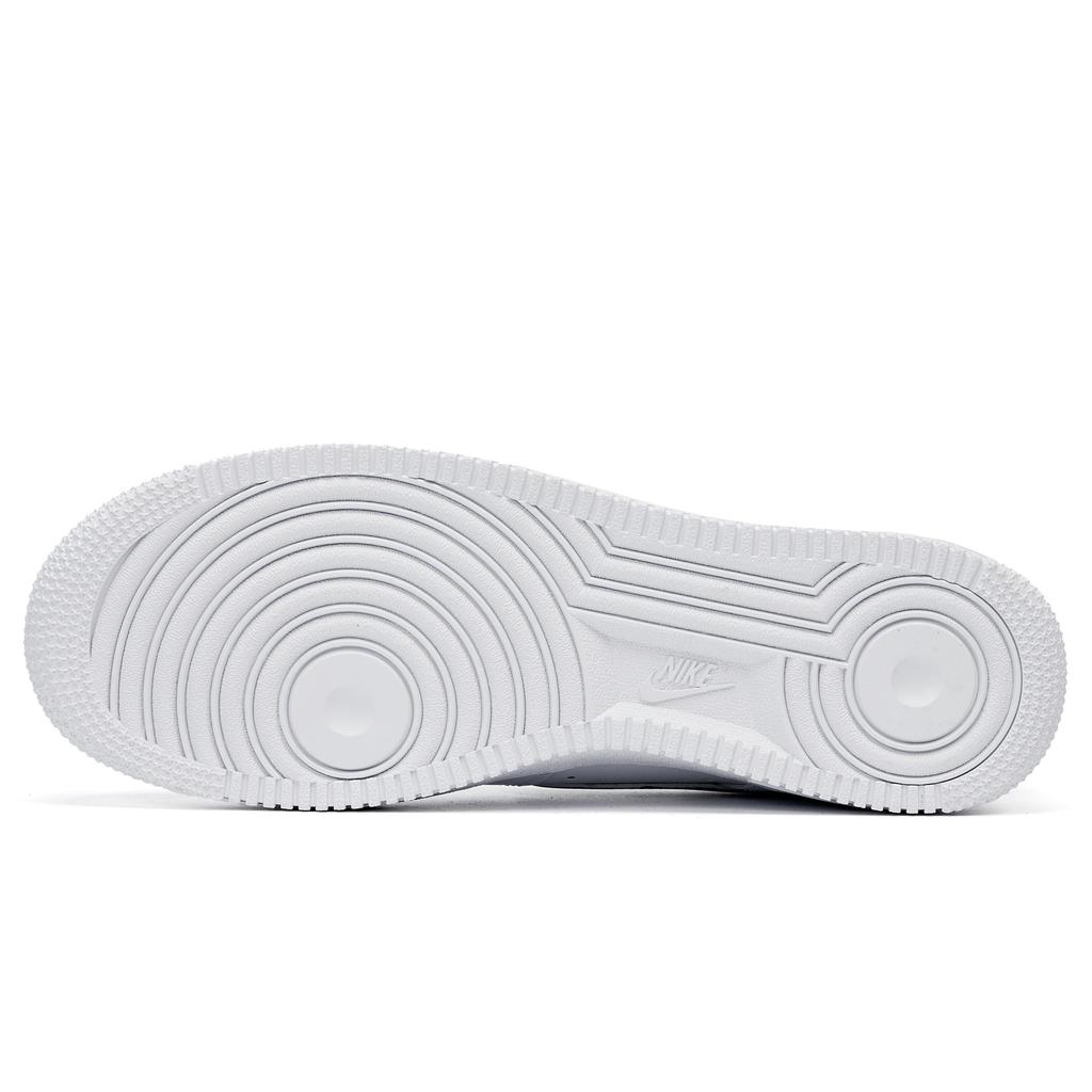 Nike Air Force 1 Wear resistant And Lightweight Low top Skateboard Shoes Unisex White Black 315122-111(Team943-)