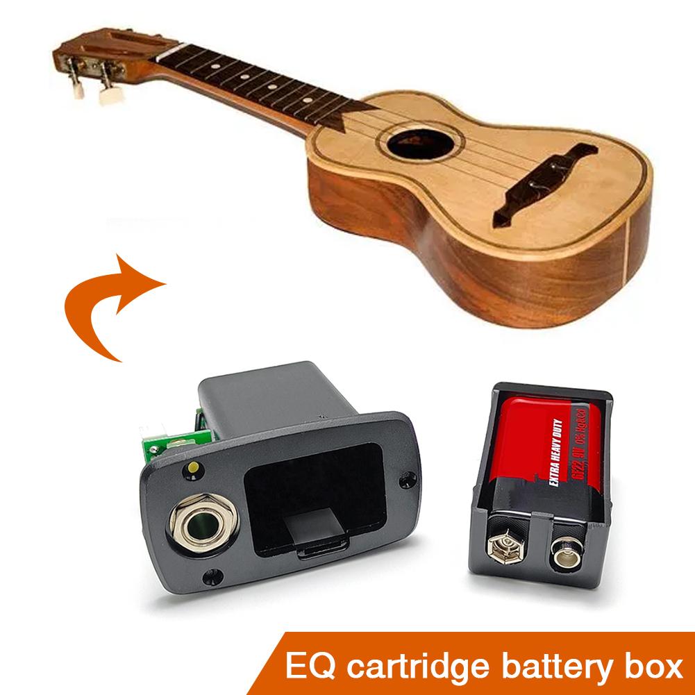 Battery Box Case for Guitar Replacement Battery Compartment Box Musical Instrument Accessories for Electric Acoustic Guitar