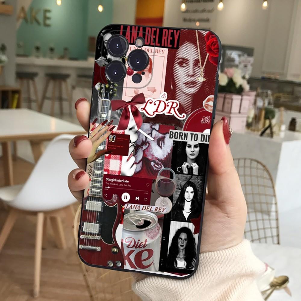 Lana Del Rey Phone Case Silicone Soft for iphone 16 15 14 13 12 11 Pro Mini XS MAX Plus X Cover