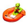 Resin Floating Frog Turtle Fish Pond Flowing Water Fountain Water Surface Lotus Flower Decoration Resin Crafts Floating Crafts