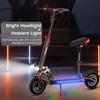 2026 nieuwe elektrische step N3MAX 800W 48V 15Ah 45km 10 inch band dubbele schokabsorptie opvouwbare elektrische step, uniseks.