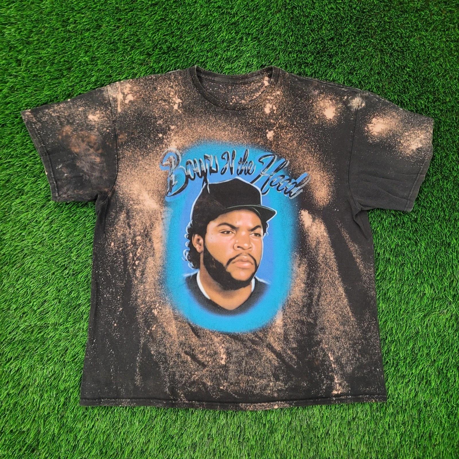 Boyz-N-The-Hood Movie Shirt XL 23x27 Bleached Black 2XL