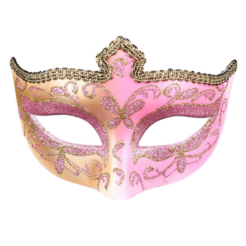 Women Masquerade Mask Half Face Mask Venetians Mask Lace Mask for Halloween