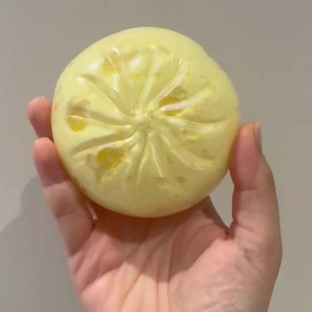 Cute Soft Squishy Big Bun Colorful Sensory Fidget Ball Creative Dumpling Squeeze Toy Birthday Gift