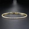 Eleganza Lussuosa Colore Oro Brillante al Polso Bracciale Bangle Principessa per Donne Regalo Anniversario Gioielli Ingrosso S5787
