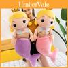 Charming Mermaid Stuffed Animal Plush Toy For Children Enchanting Decorative Pillow For Bed
