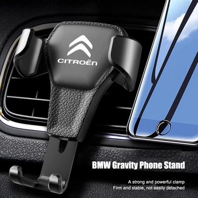 Air Outlet Gravity Phone Holder Car GPS Navigation Clamp Accessories For Citroen Celysee C6 C3 C5 C1 C2 Aircross Picasso Cactus