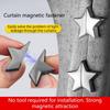 10Pcs Metal Magnetic Curtain Clips Curtain Magnets Closure Strong Hold Easy Installation Modern Home Decoration