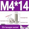 ISO7380 Stainless Steel Hex Drive Dome Head Screws - M2 to M16