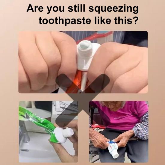 1/2 ks Pumpový vytlačovač zubní pasty se samozavíracím víčkem Snadné použití Přenosný Univerzální kompatibilita Dávkovač tuby zubní pasty