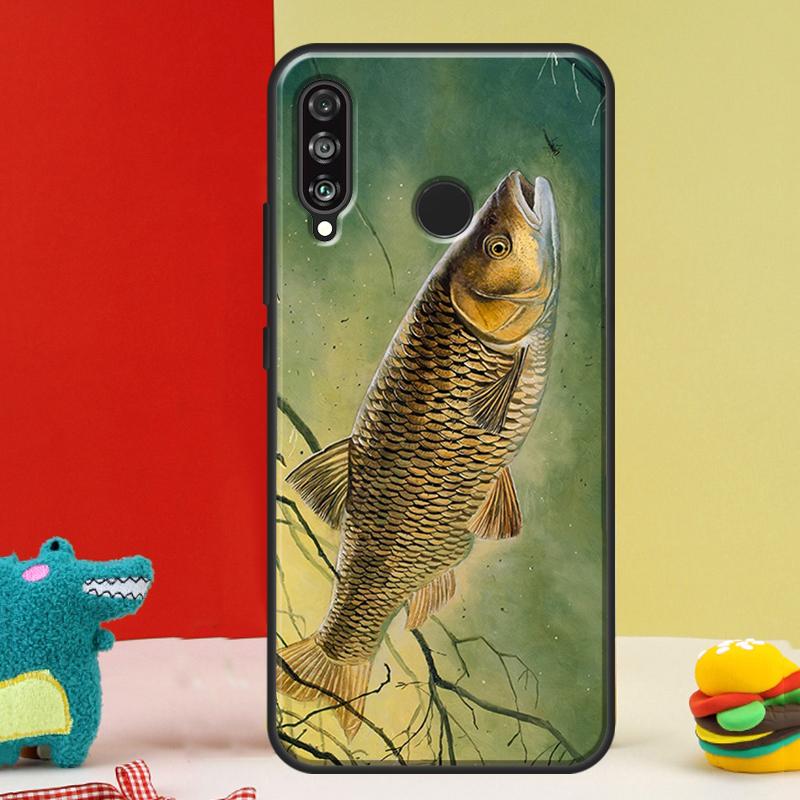 Chub Carp Fish For Huawei Nova 5T 9 10 SE 12i 12s 11i Y91 Y90 Y60 Y70 Y72 Y61 P60 P30 Pro P20 P40 Lite Case