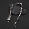 Unisex Oxidized Brass Möbius Strip Bracelet - Retro Chinese Neutral Style Jewelry