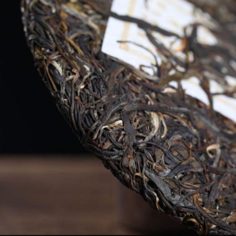 357g Yunnan Yiwu Puerh Bolo de Chá Cru Primavera Precoce Pu-erhshengcha Chá Verde Pu'er