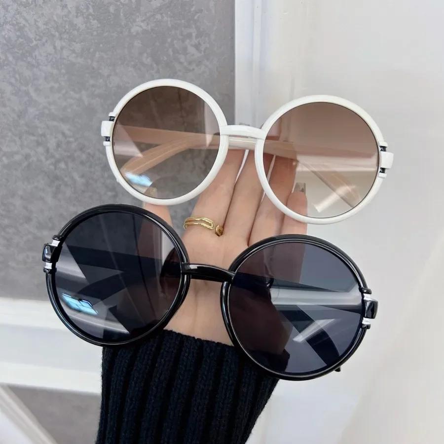 Plain Oval Sunglasses Women Men Designer Classic Sun Glasses Female Male Fashion Brand Vintage Travel Shades