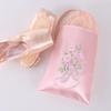New Pink White Dance Bag Shoes Storage Pouch Ballet Organizer Handbag Bags 1PC Pouches Satin Ballet Shoe Bag Dance Shoes Pouch