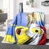 1Pc Christmas Minion Celebration Blanket Soft Throw Blanket For Home Bedroom Bed Sofa Travel Office Solid Christmas Blanket