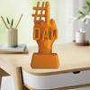 1 Dad Trophy Ornament 3D Printed Middle Finger Trophy Resin Figurine Statue Sculpture Home Office Desktop Decoration Father's Day Gift
