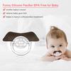 Baby Funny Mustache Pacifier BPA Free Silicone Infant Newborn Pacifier