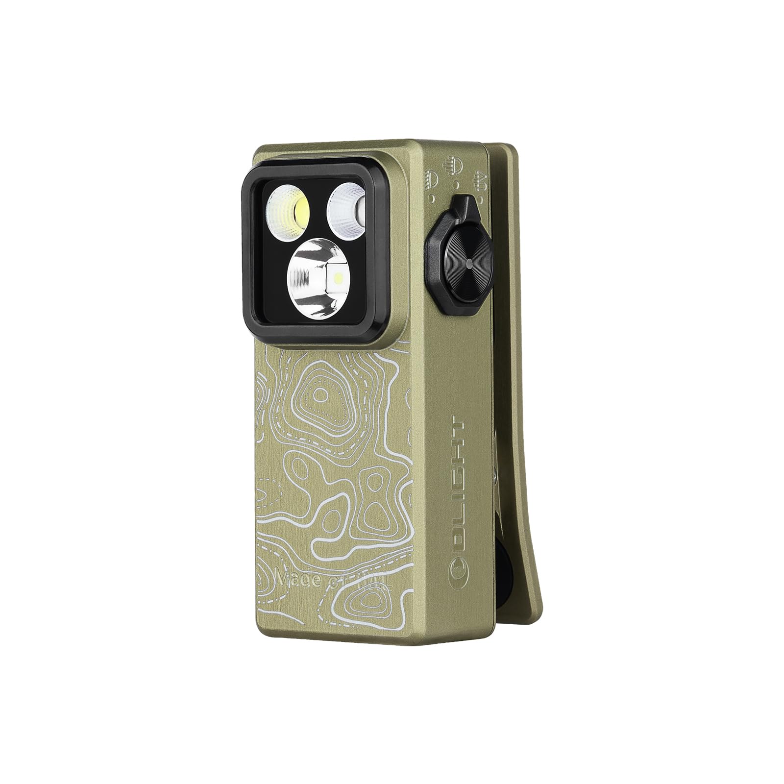 

OLIGHT Oclip Ultra New for Compact LED Running 3 Light 530 IPX6 Ideal for Dog Outdoor and Pet Urine Detection Flashlight, 2025, Clip-on Light, Light,