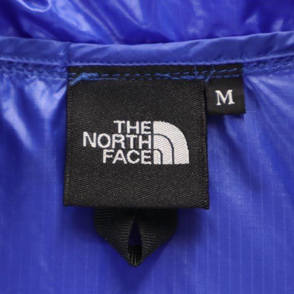The North Face NP22034 Nylon Jacket M Blue Pullover Outdoor Half Zip Men's Used