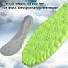 1 Pair 4D Cloud Comfort Insoles with Arch Support Shock-Absorbing Breathable Shoe Inserts for Men Women Anti-Odor Sweat-Wicking Trim To Fit Insoles