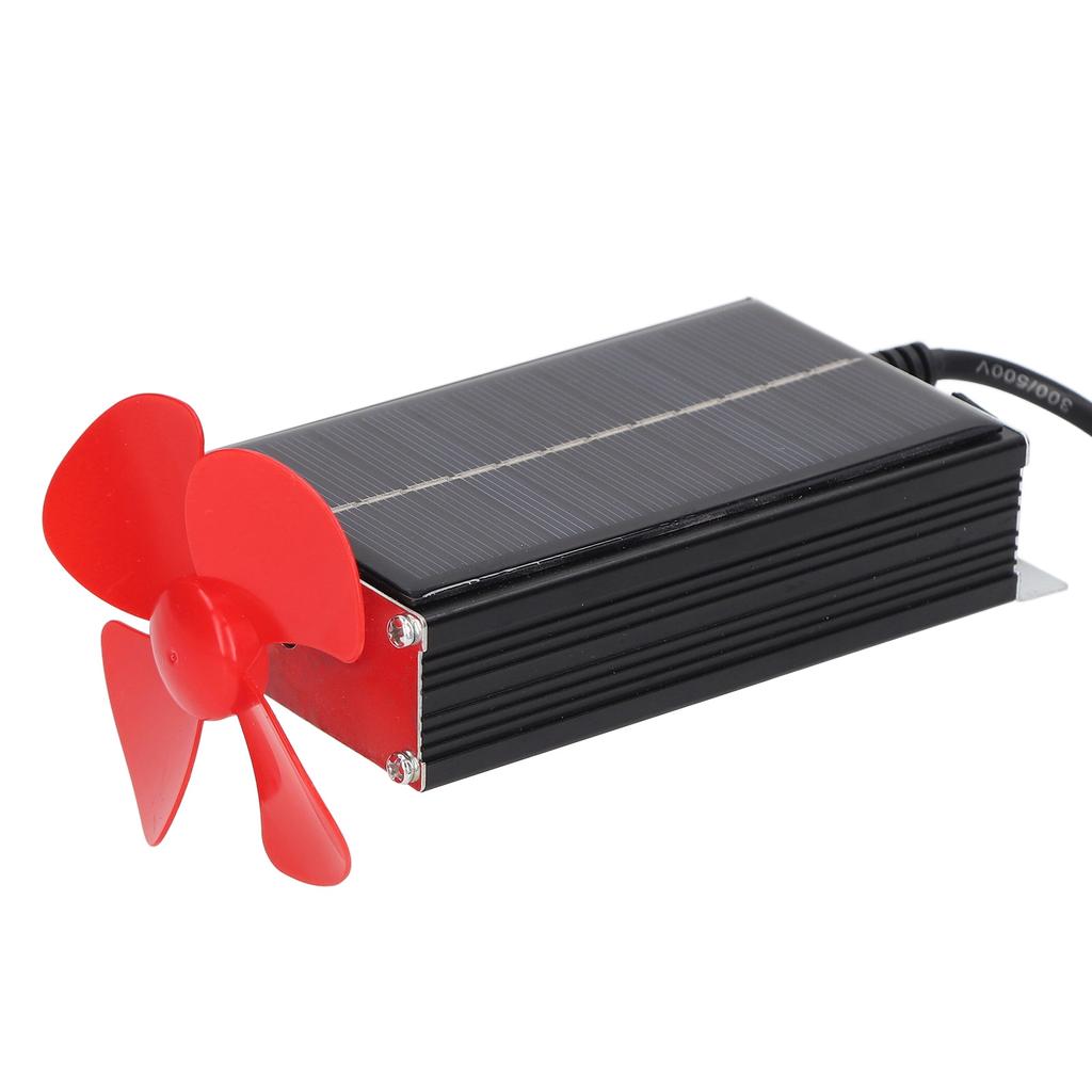 Electric Vehicle Range Booster Battery Car Solar Wind Power Extender Generator with Fans 12‑125V