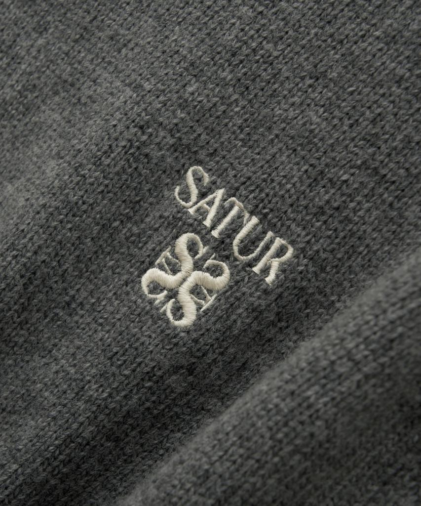 Seteo (W) Classic Turtleneck Knit Charcoal