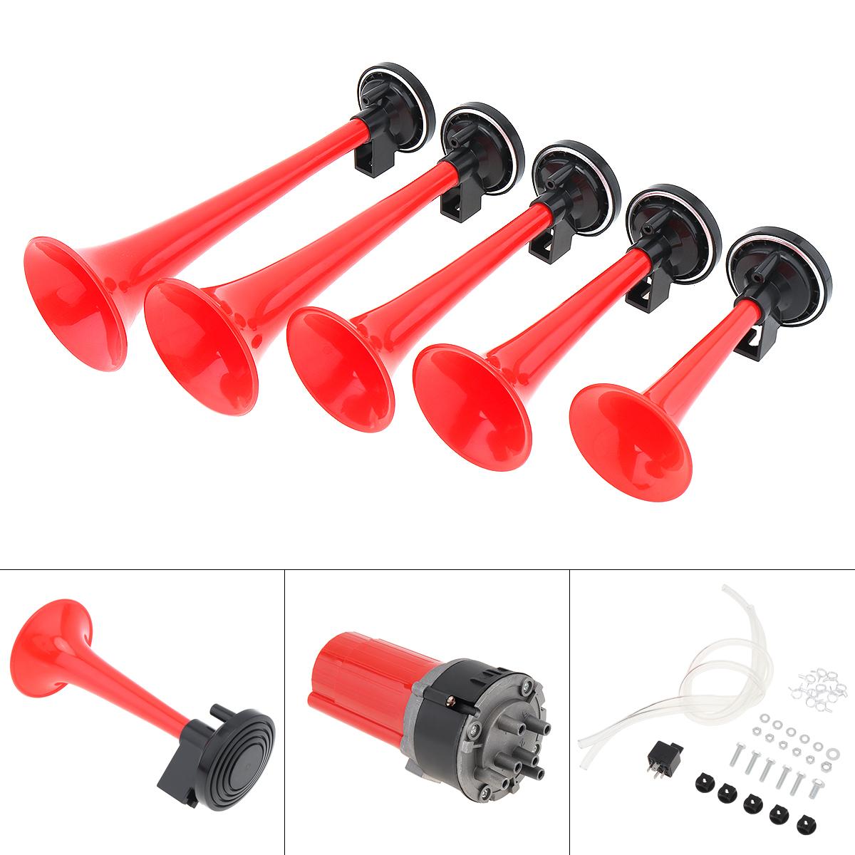 

125 дБ 12 В 5 серебристый/черный/красный автомобильный воздушный гудок Dixie музыкальный воздушный гудок Dukes of Hazzard генерал Ли для автомобиля грузовика лодки