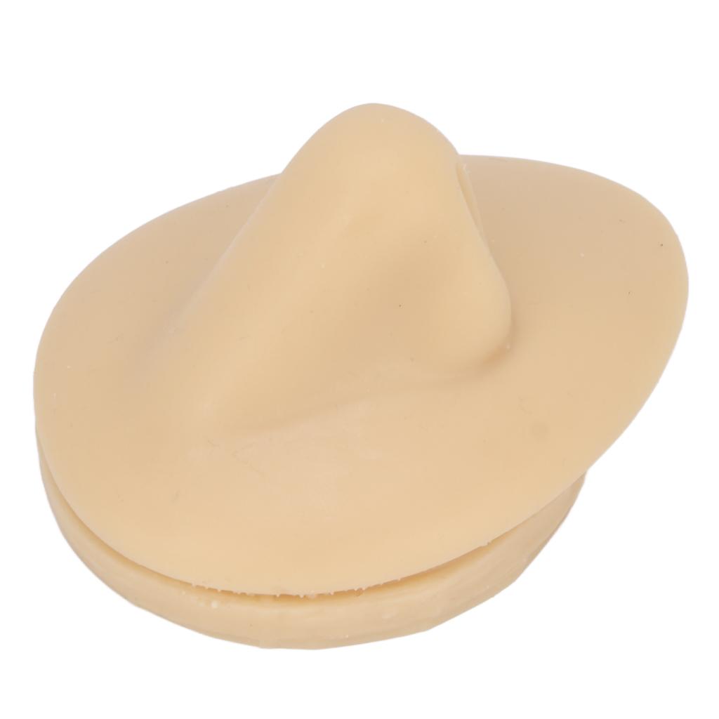 Simulation Nose Model Soft Silicone Flexible Human Nose Acupuncture Teaching Display Tool