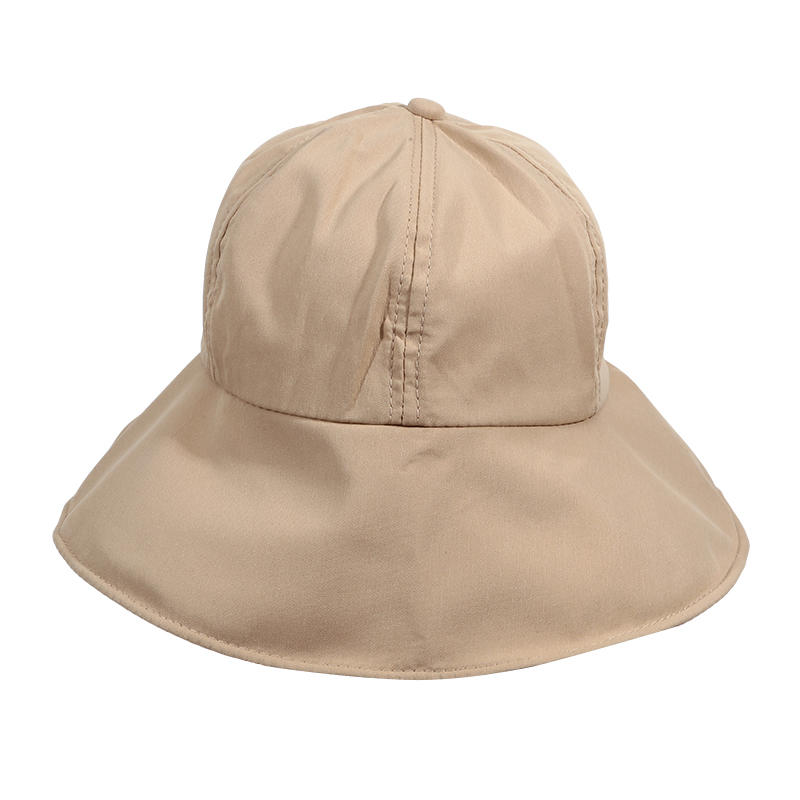 Men's Women's Sun Hat Solid Color Fisherman Hat Spring Summer Adjustable Outdoor Beach Foldable Sun Hat