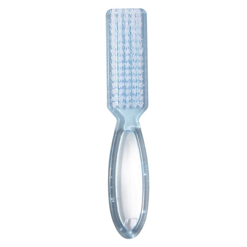 

Кисти для чистки ногтей, прозрачные, с длинной ручкой, мягкие кисти для удаления пыли, многофункциональные пятицветные инструменты для маникюра и педикюра