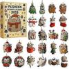 2025 Christmas Advent Calendars Decoration Acrylic Full Style A