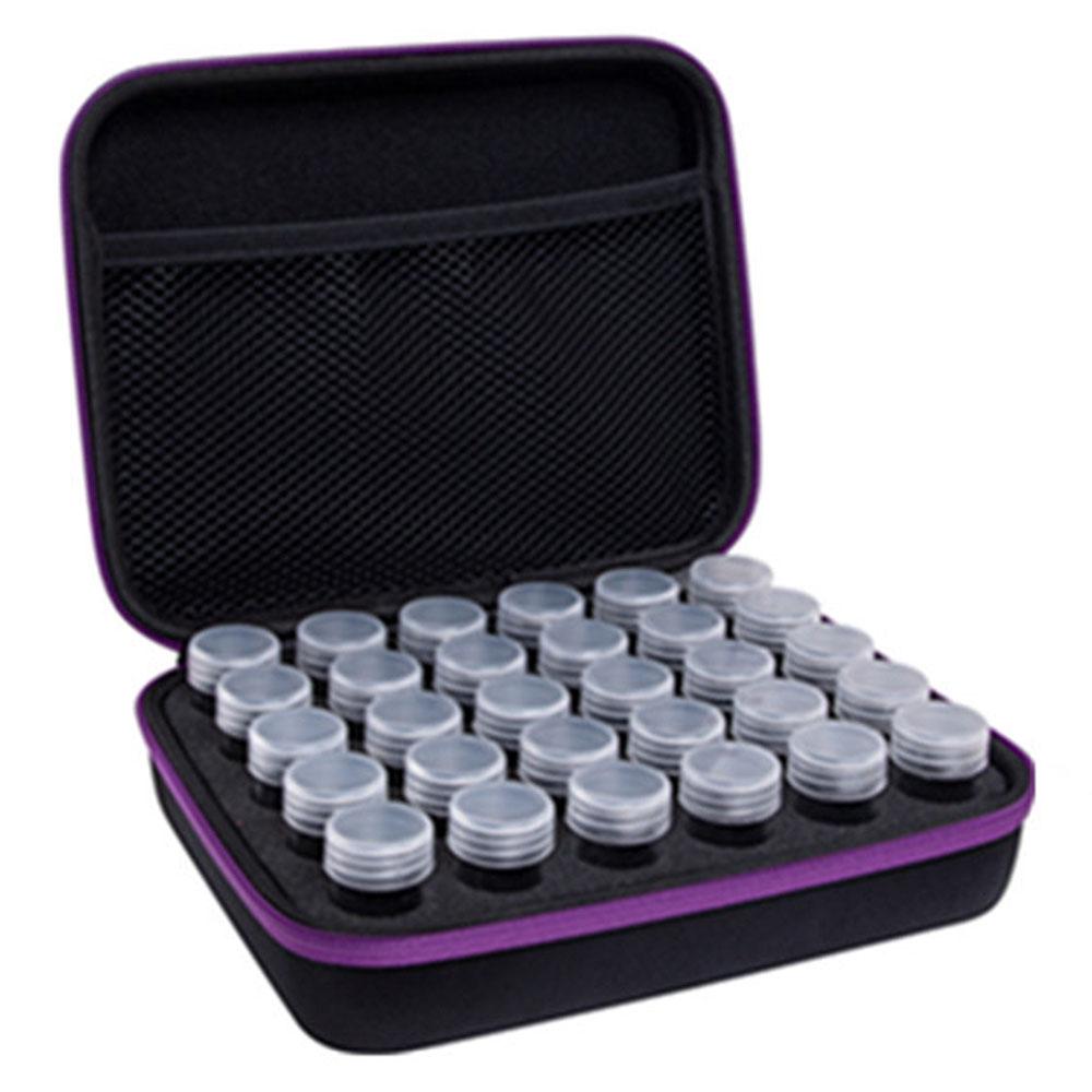 30/60/120/240 Jars DIY Diamond Painting Multifunctional Storage Box, Nail Art Jewelry Rhinestone Mosaic Storage Container