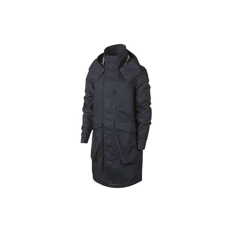 Nike Trench Coats Men's Blue Hooded Moderate Other AR1543-475